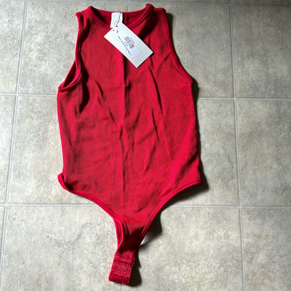 Ribbed Bodysuit